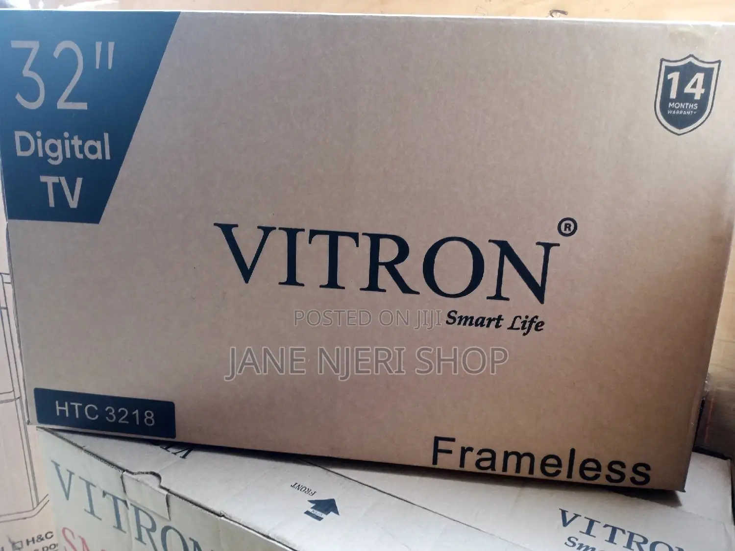 Lates Vitron Flameless Digital Tv