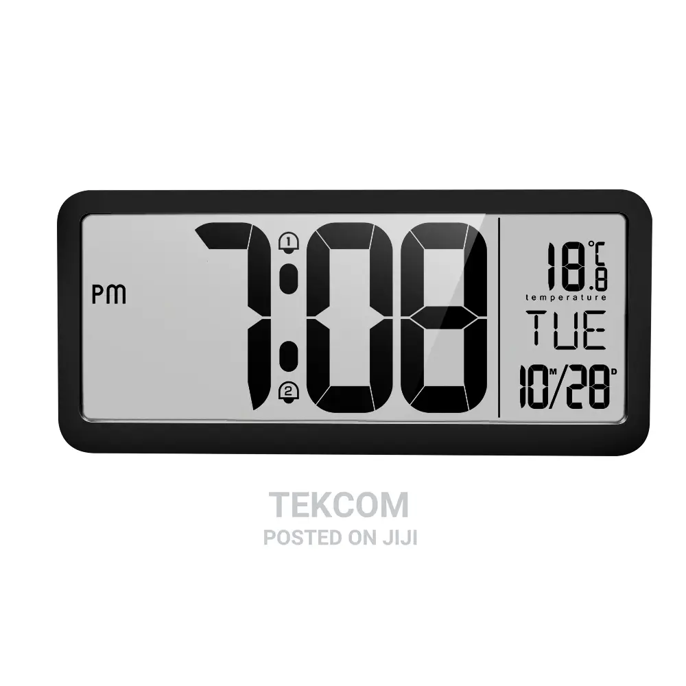 LCD Music Wall Mounted Clock