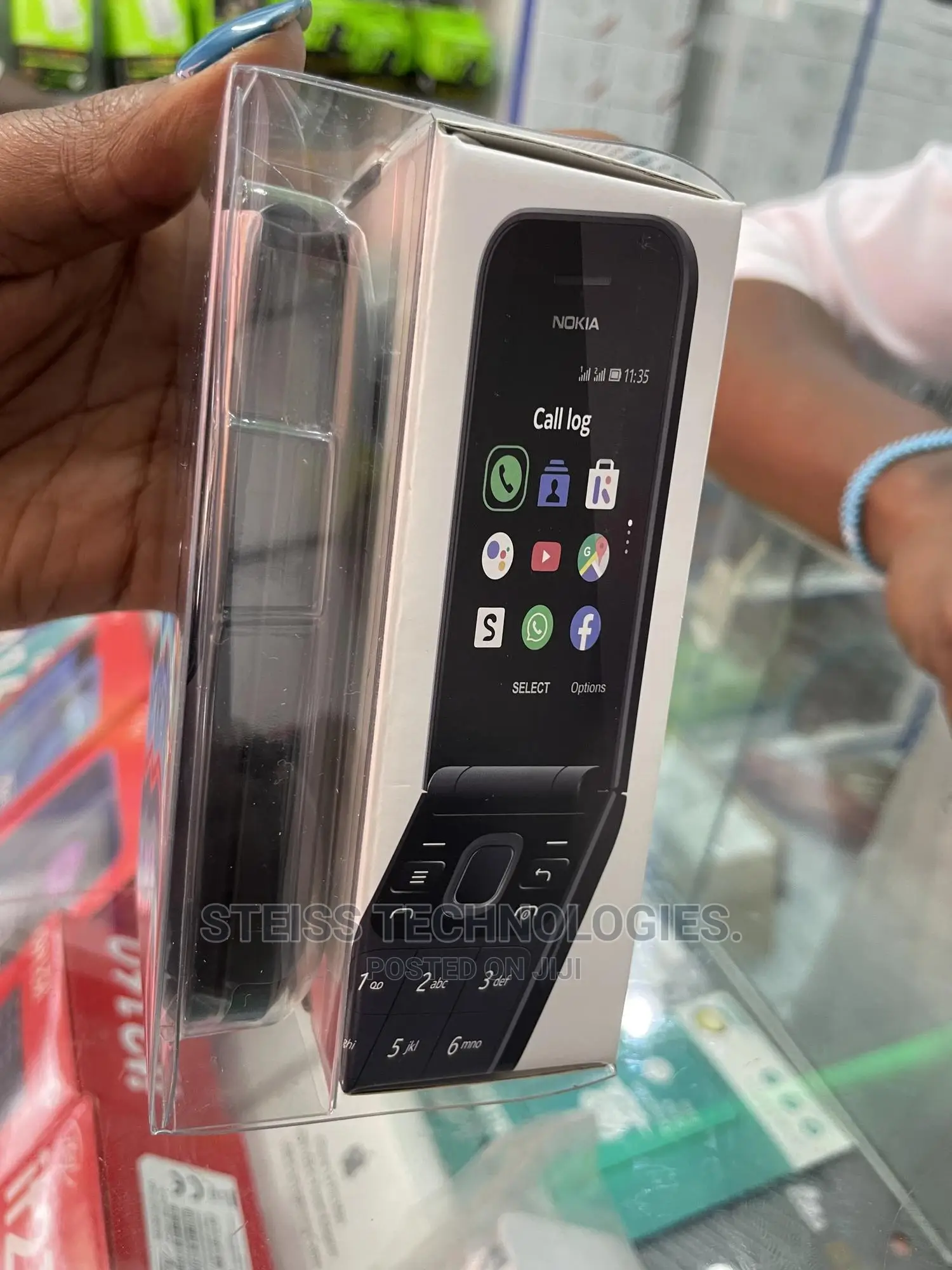 New Nokia 2720 Flip 512 GB Black