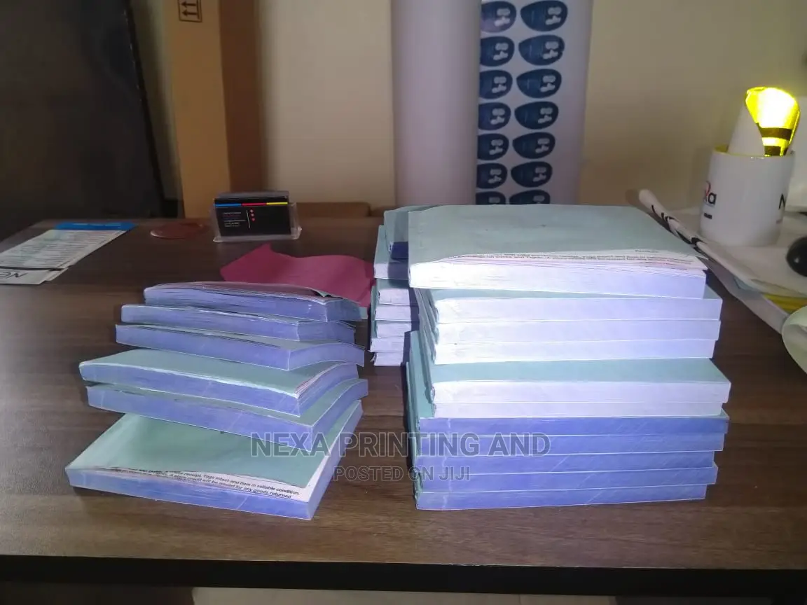 Tailormade Receipt Books