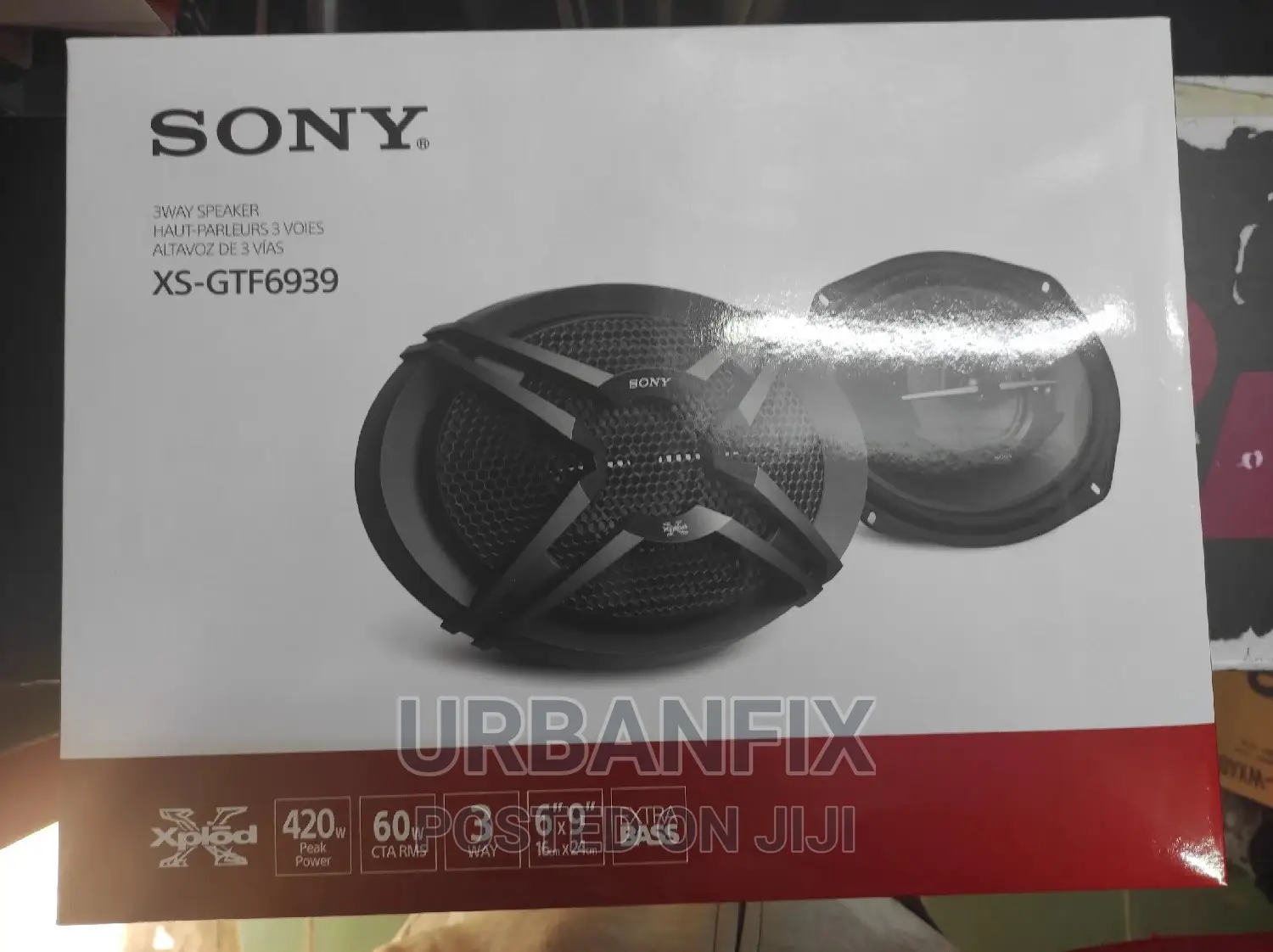 Sony 420 Watts Oval Midrange Speakers
