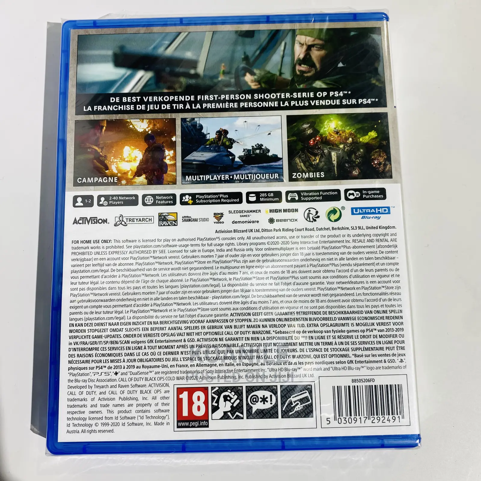 Ps5 Call of Duty Black Ops Cold War