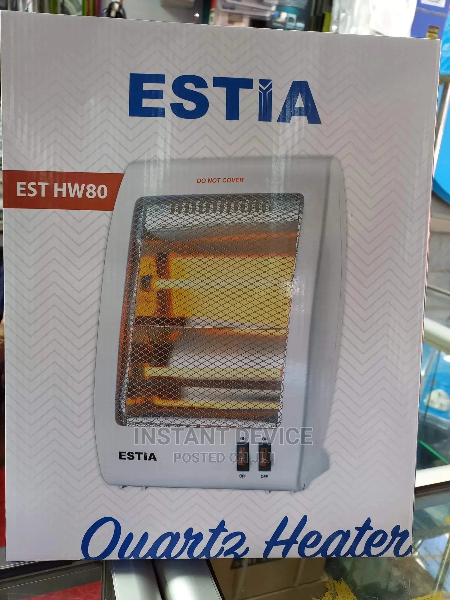 Estia 400-800watts Quartz Portable Electric Room Heater