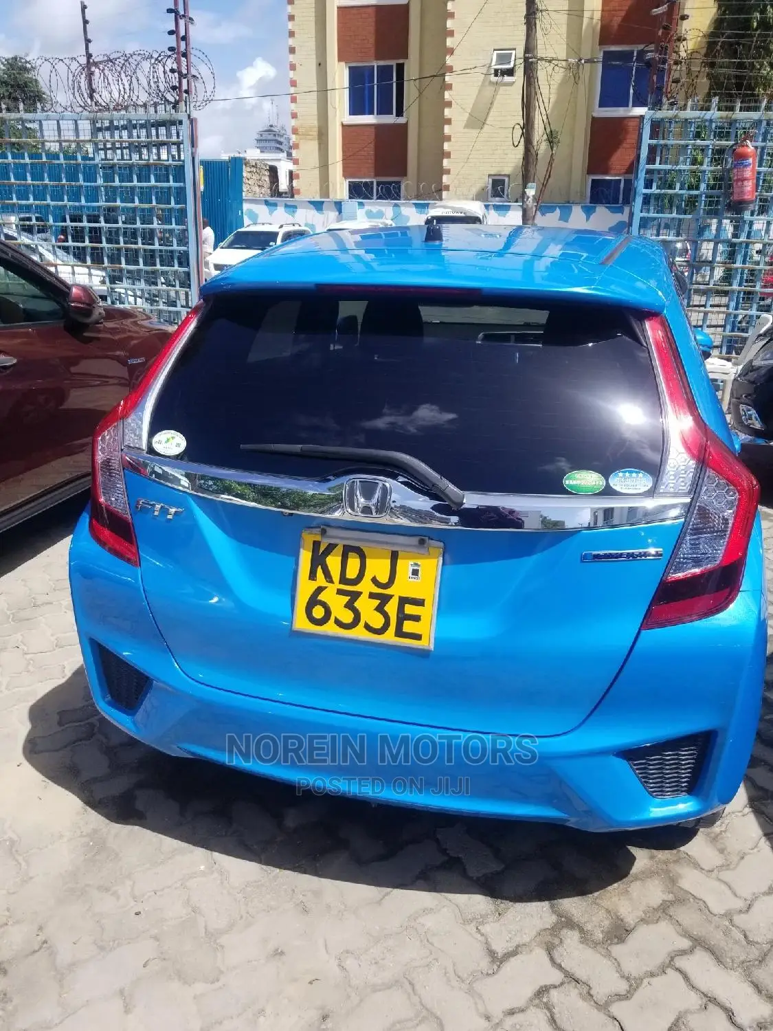 Honda Fit 2015 Blue