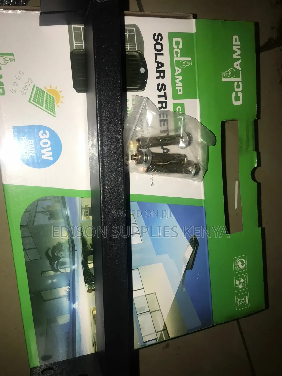 Solar Street Light 30W Cclamp With Motion Sensor