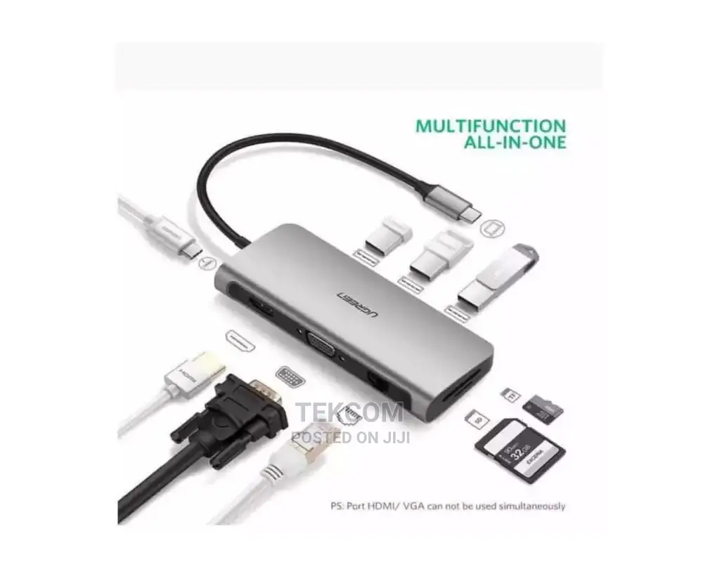 UGREEN USB-C Multifunction Adapter 9 in 1 -CM274 USB-C to H
