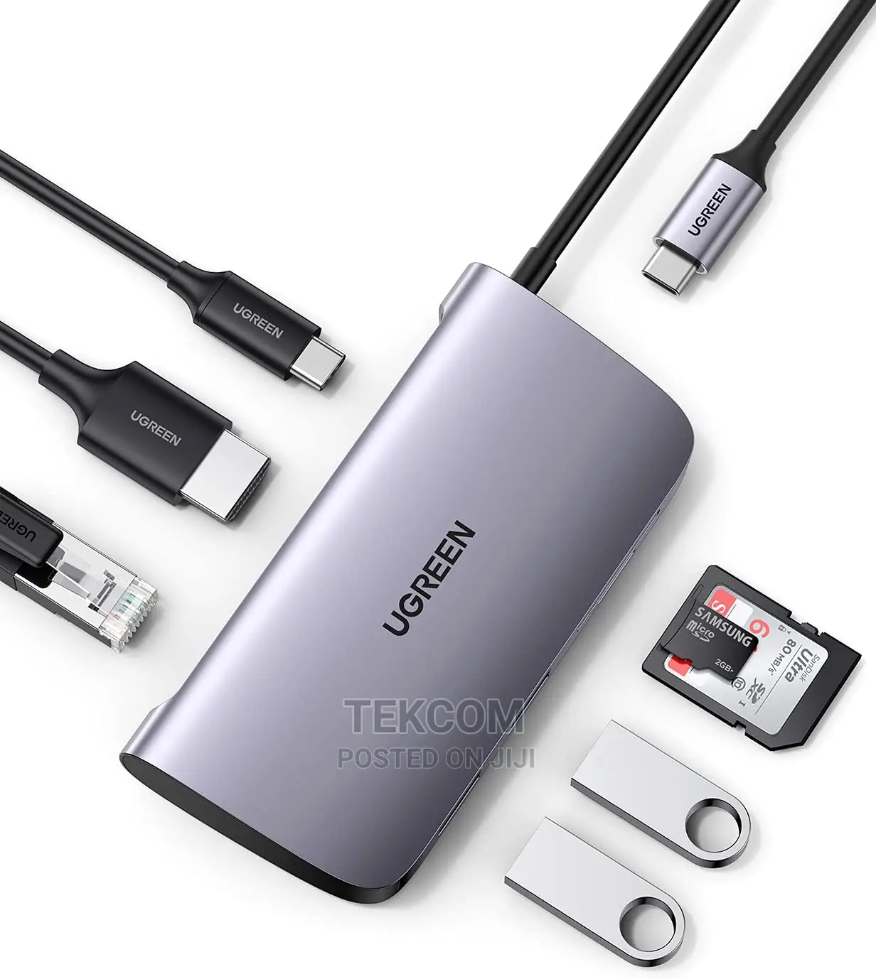 UGREEN USB-C Multifunction Adapter 7 in 1 -CM121 USB-C To