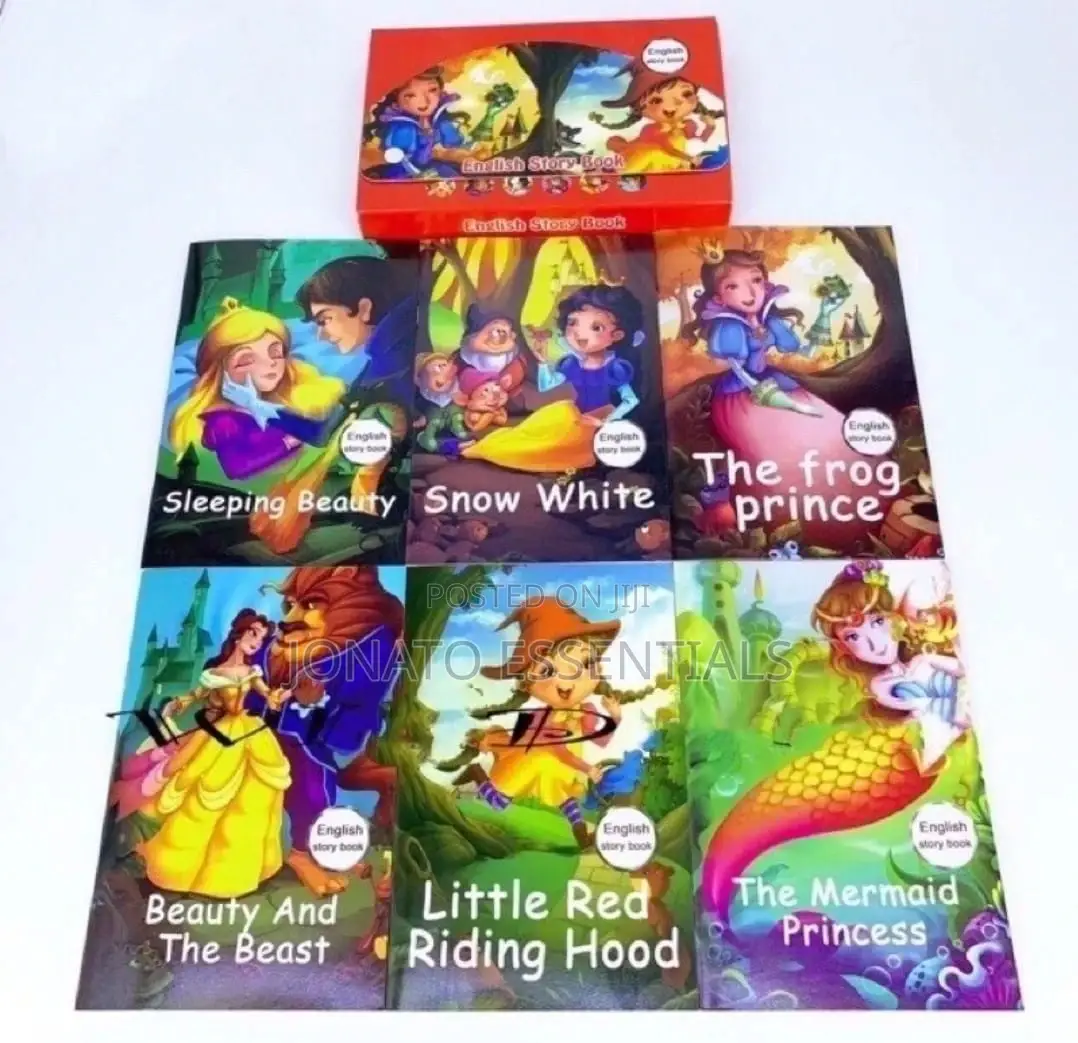 6 Pc Children’S Fairy Tale Storybook Set