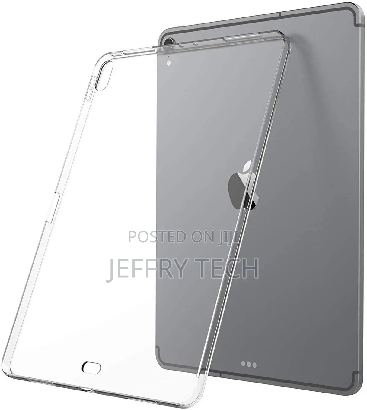 Apple iPad Pro 11 2018 Clear Slim Fit Soft TPU Silicone Back