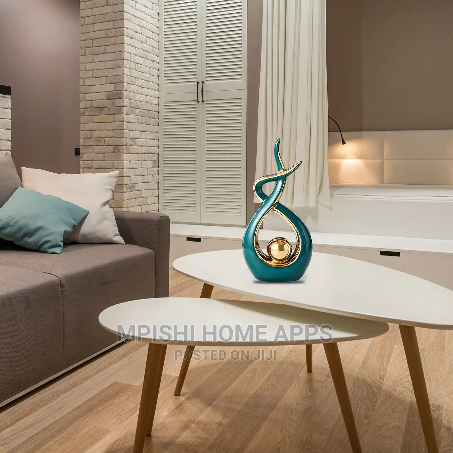 Abstract Art Ceramic Statue