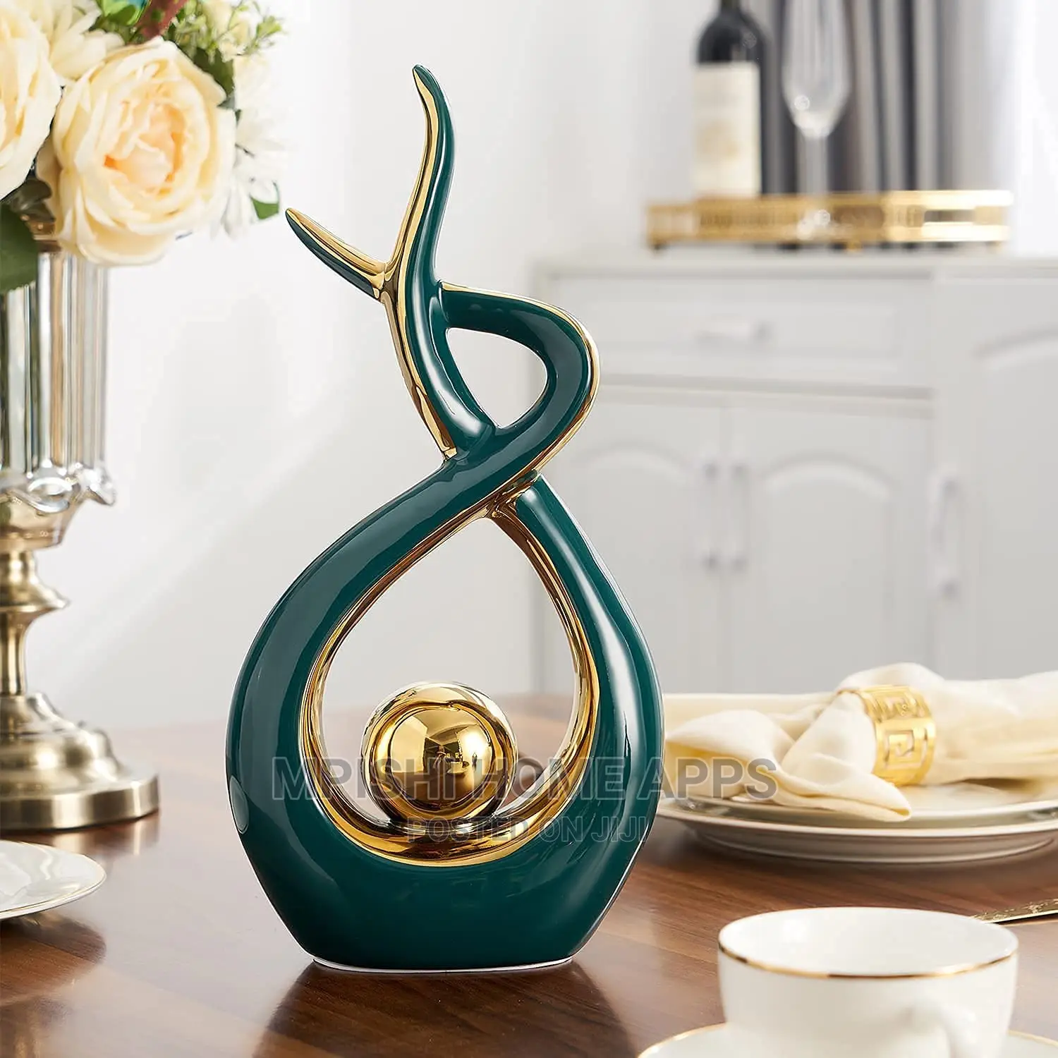 Abstract Art Ceramic Statue