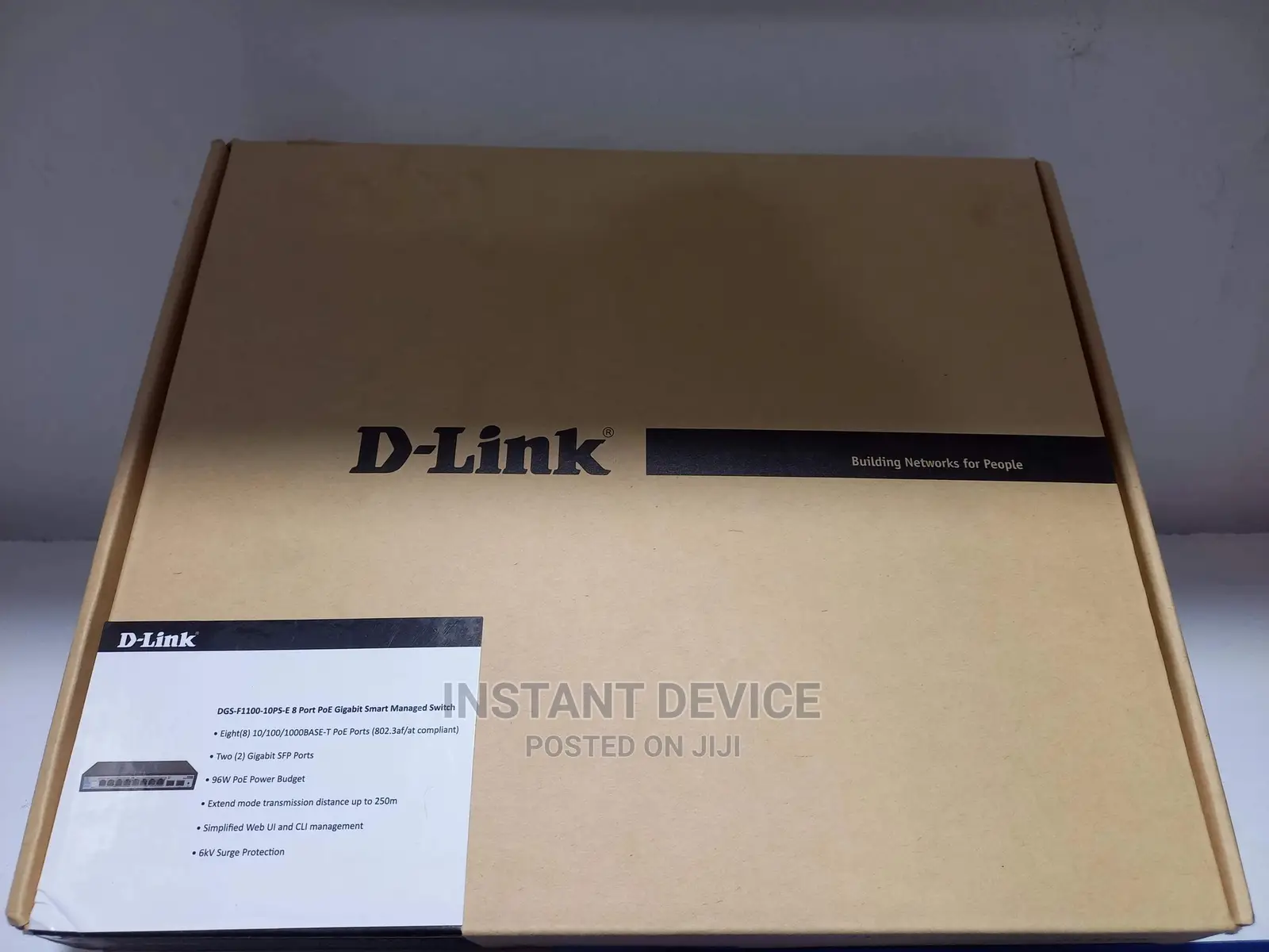 D-Link DGS-F1100-10ps-E 8 Port Poe Gigabit Smart Switch