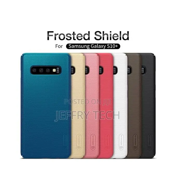 Nilkin for Samsung Galaxy S10 Plus Case, Laimtop Soft TPU He