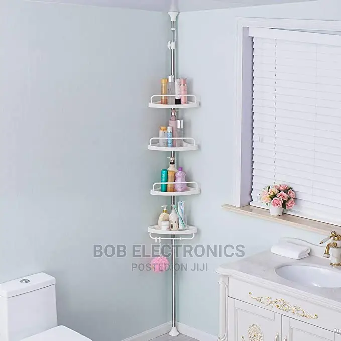 Extendable Bathroom Corner Rack