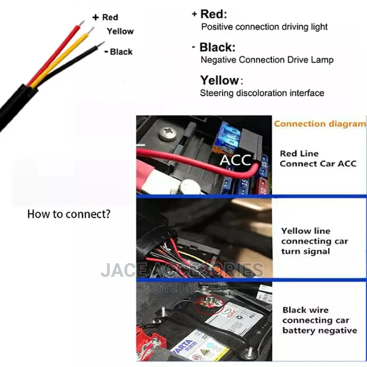 Car Day Running Guide Lights