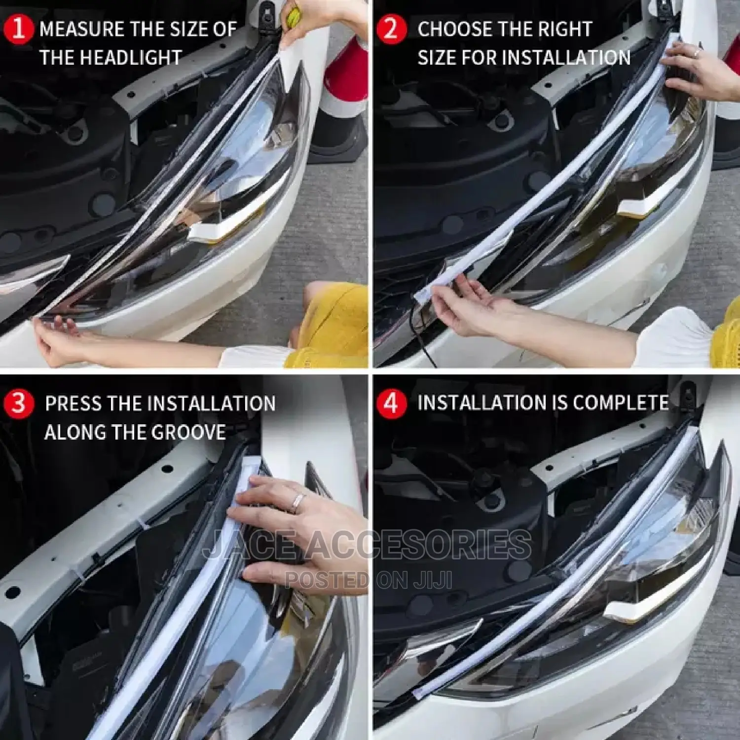 Car Day Running Guide Lights