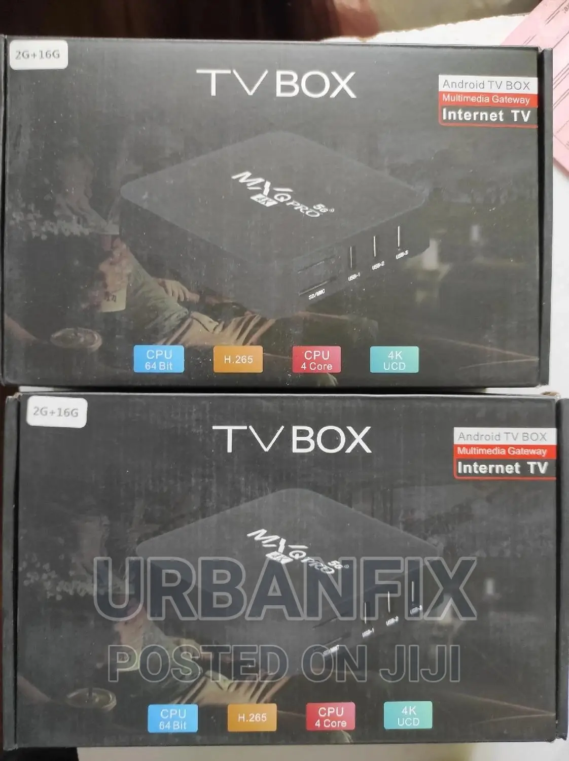 Mxq Pro Android TV Box/ Smart Box - 2gb/16gb