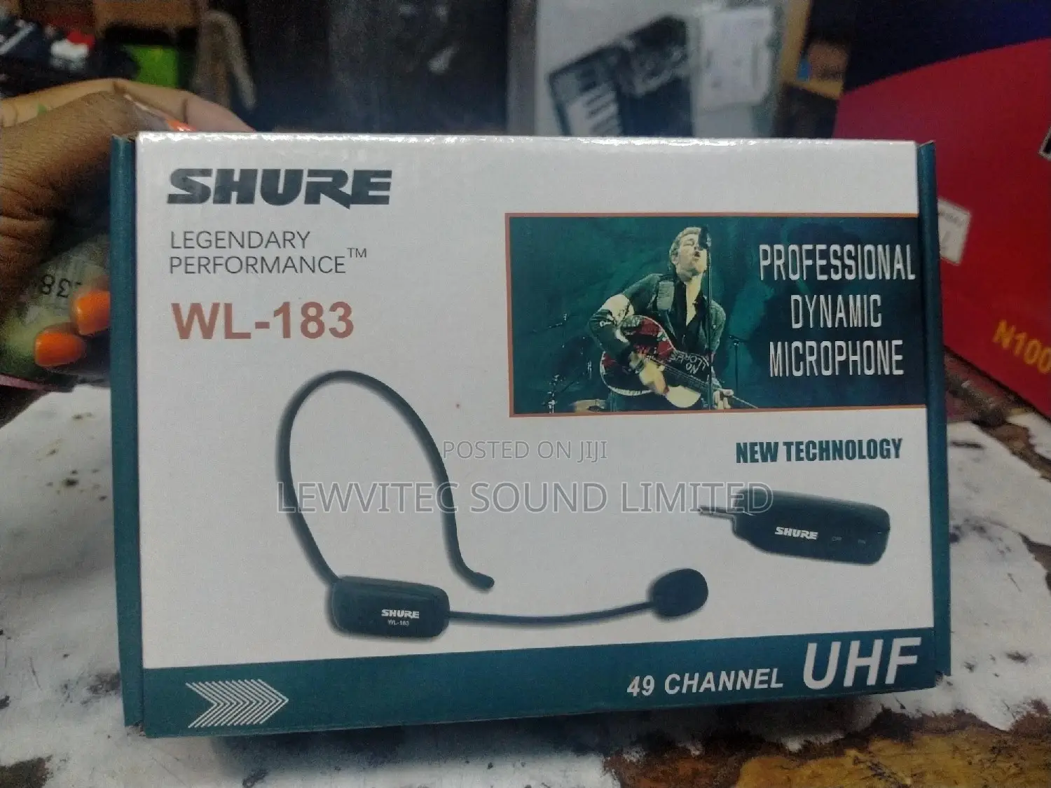 Shure Wireless Head Microphone