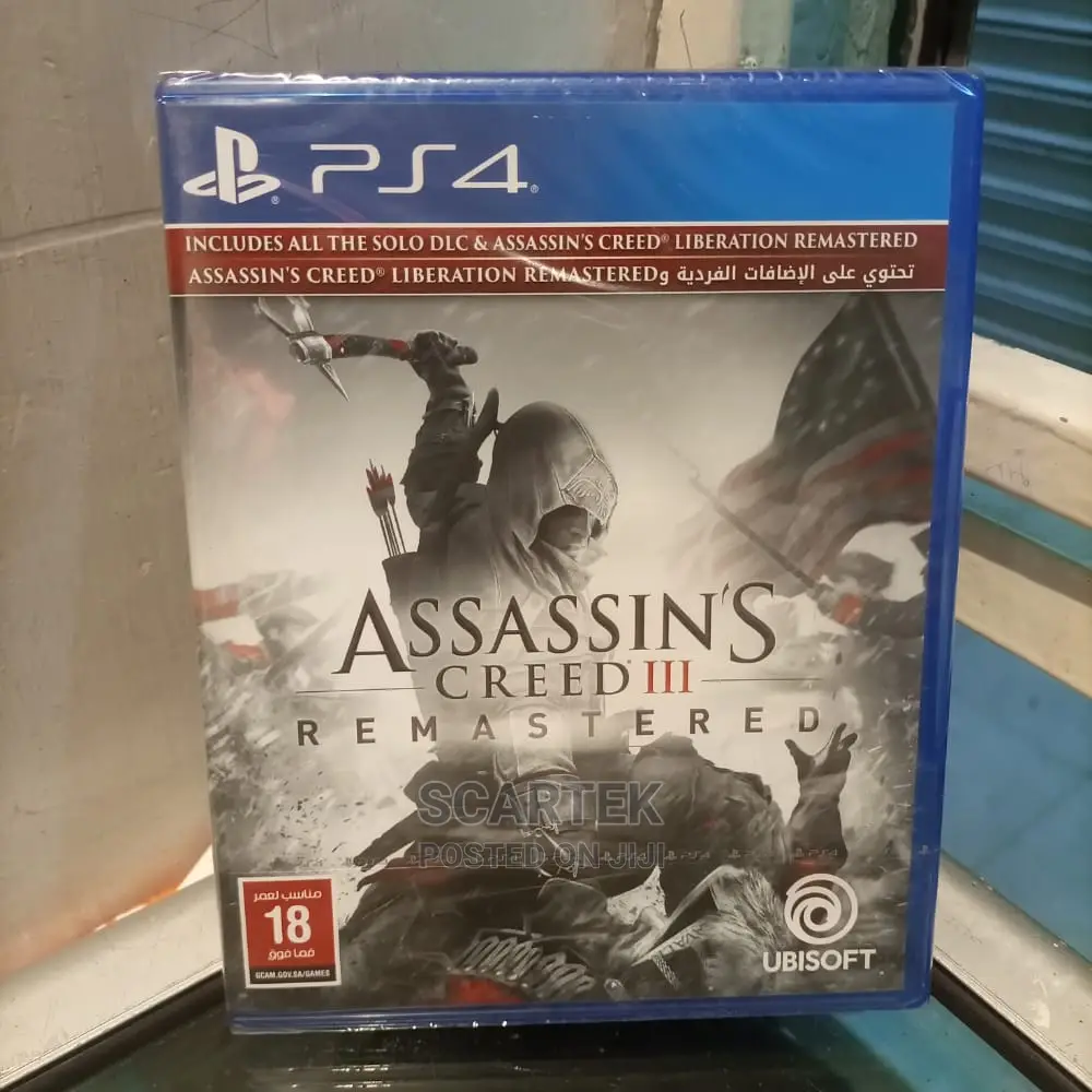PS4 Assassin's Creed 3 Remastered Solo DLC