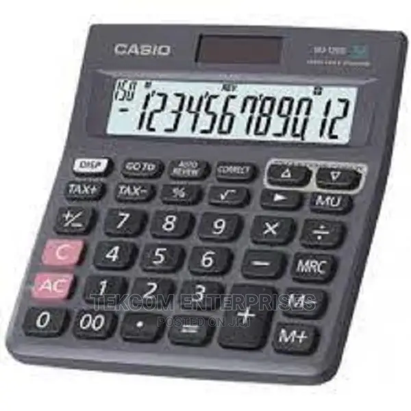 Casio 12 Digits MJ120D Plus Calculator