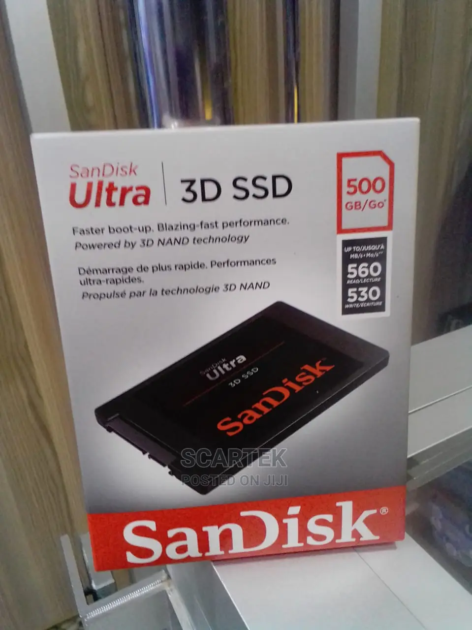 San Disk Ultra 3d Ssd 500gb