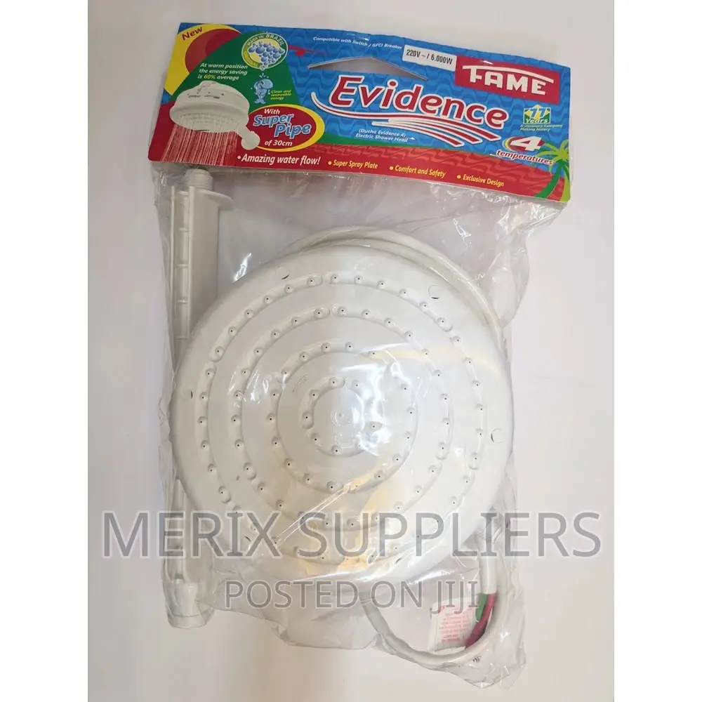 Fame Evidence 4t Instant Shower Head