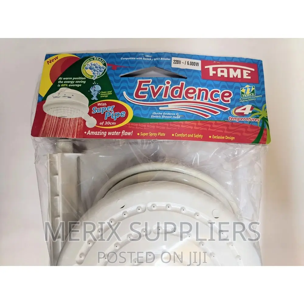 Fame Evidence 4t Instant Shower Head