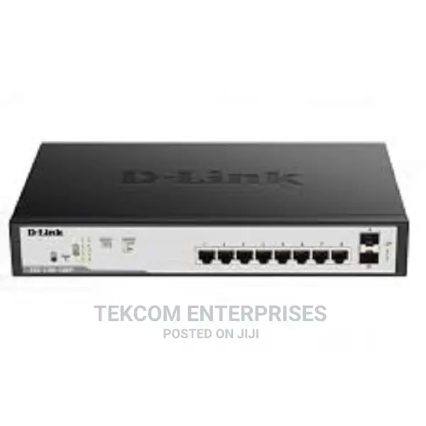 D-Link DGS-F1100-10PS 8-Port POE Gigabit Switch