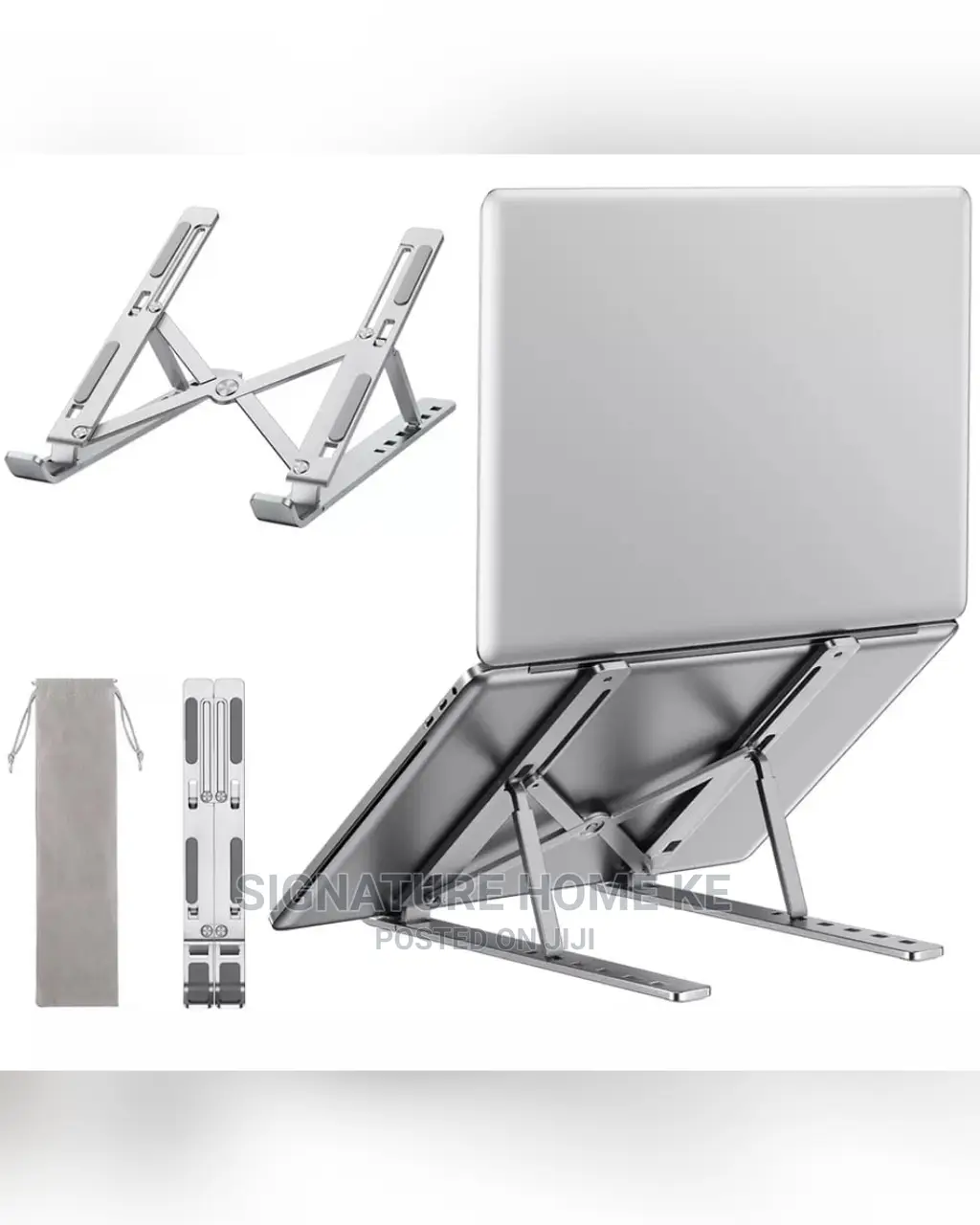 Metallic Laptop Stand