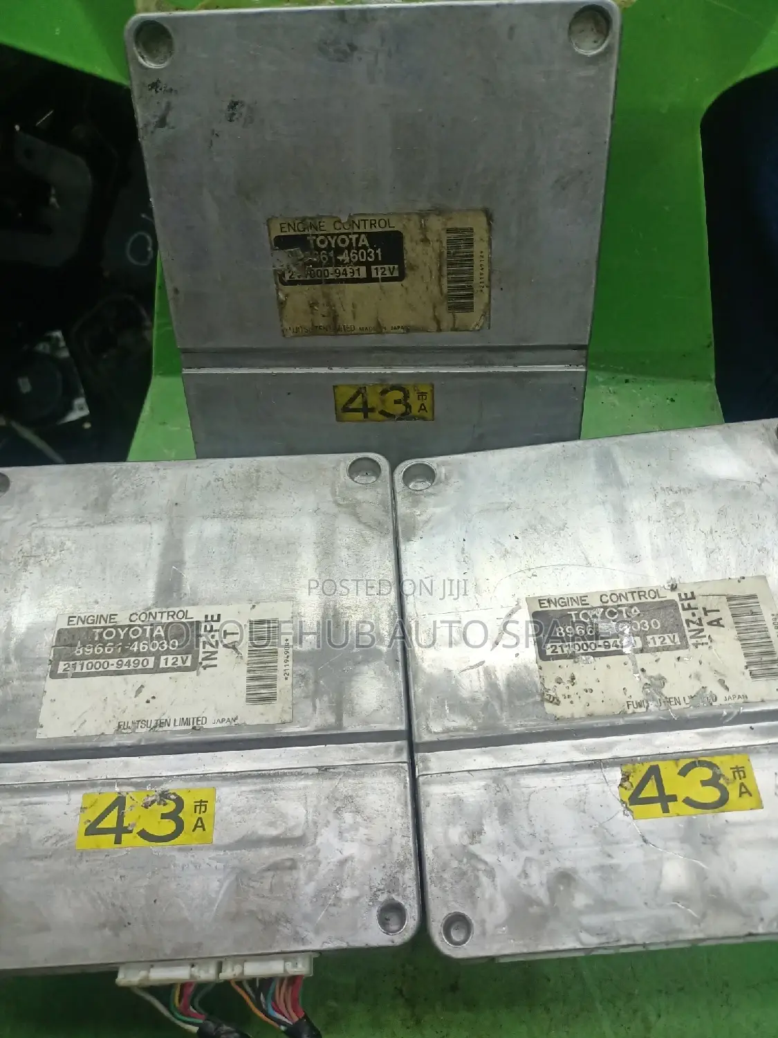 Toyota Raum 2009 Engine Computer/1nz/43