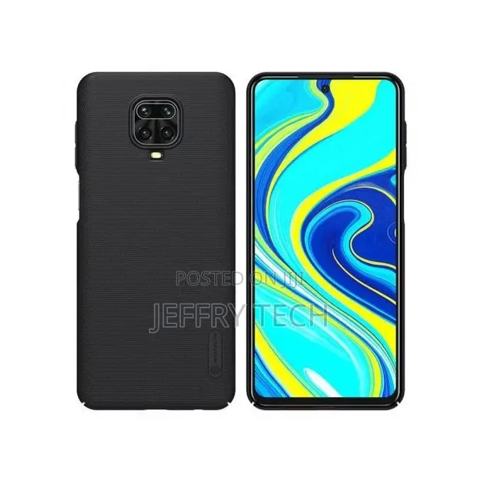 Redmi Note 9pro Case Cover (Black Hard Case)