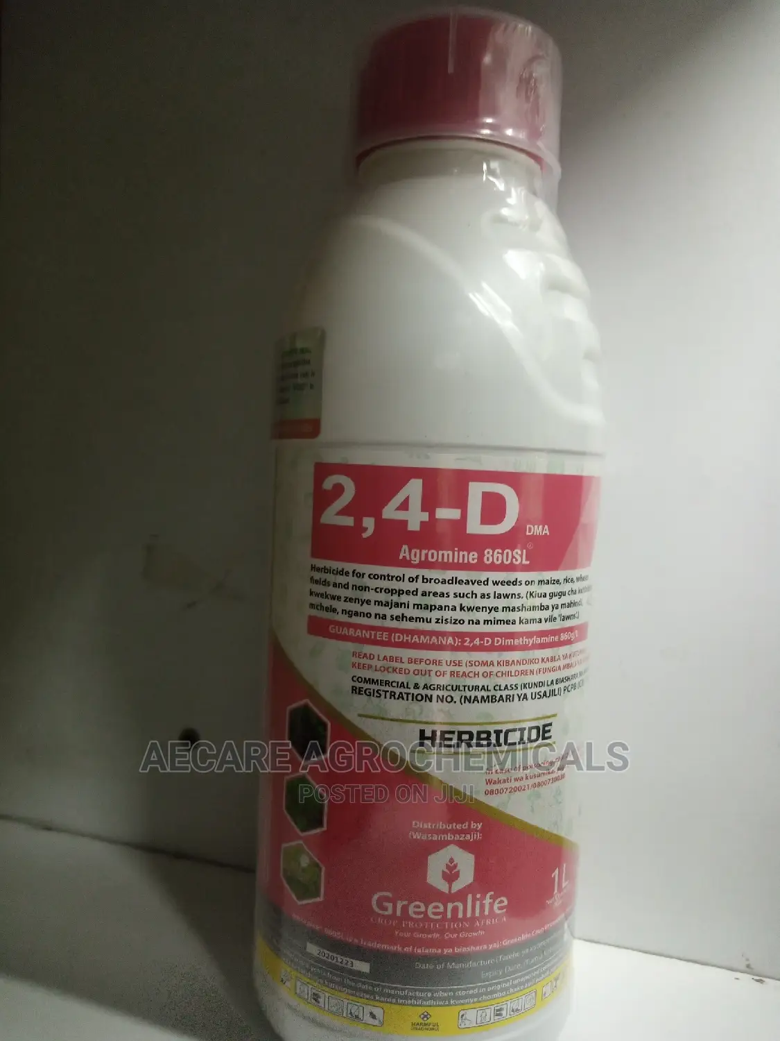 2,4-D Agromine 860sl Selective Herbicide 1litre