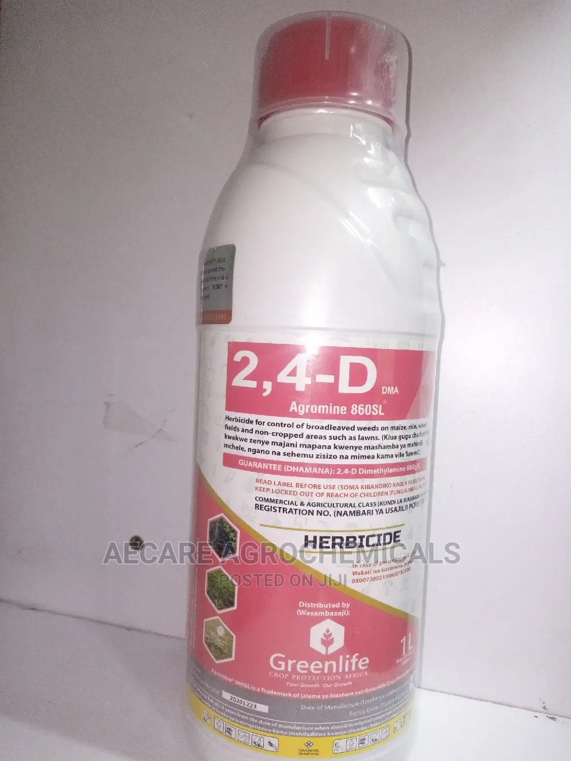 2,4-D Agromine 860sl Selective Herbicide 1litre