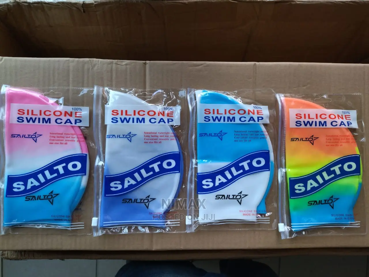 Coloured Swim Caps