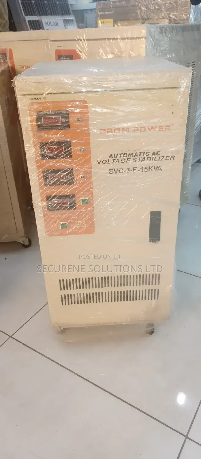 Drom Power 15kva Automatic Ac Voltage Regulator 3 Phase