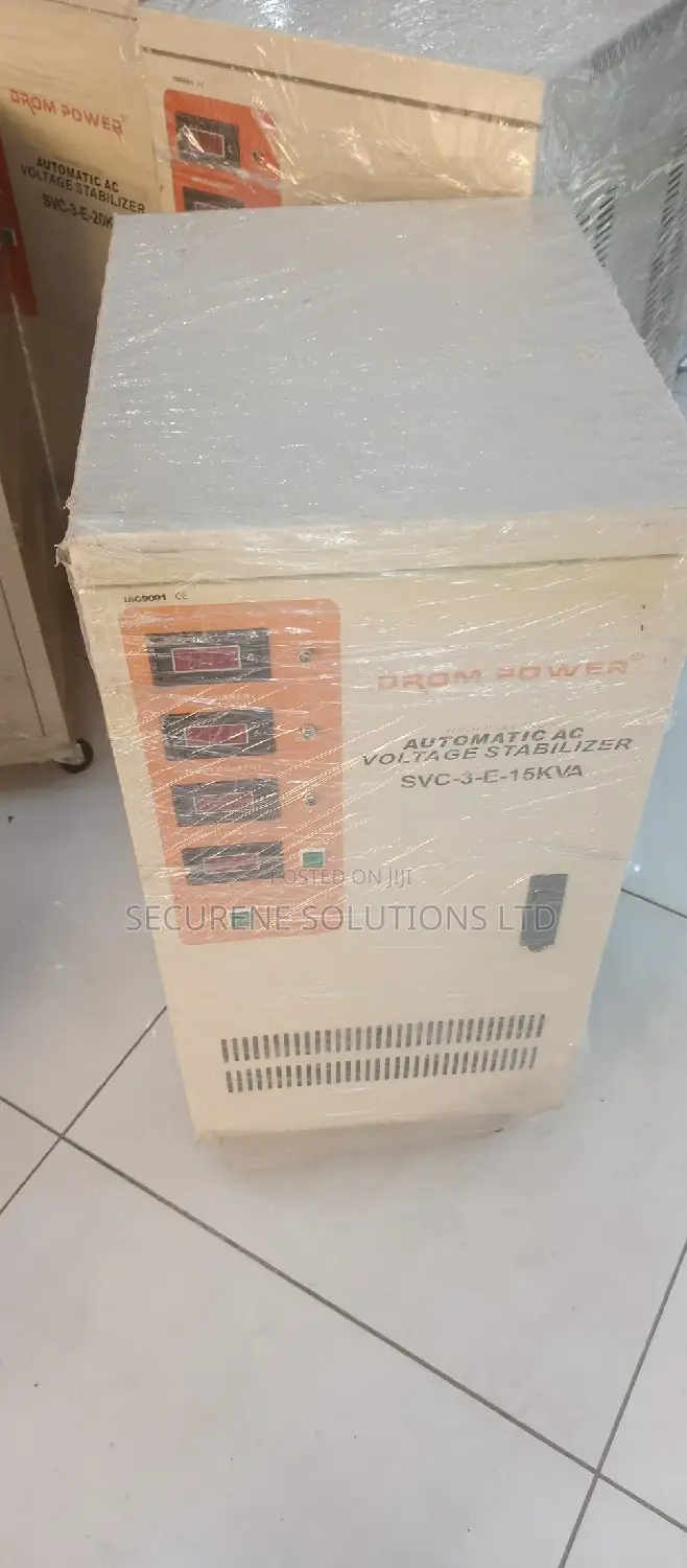 Drom Power 15kva Automatic Ac Voltage Regulator 3 Phase