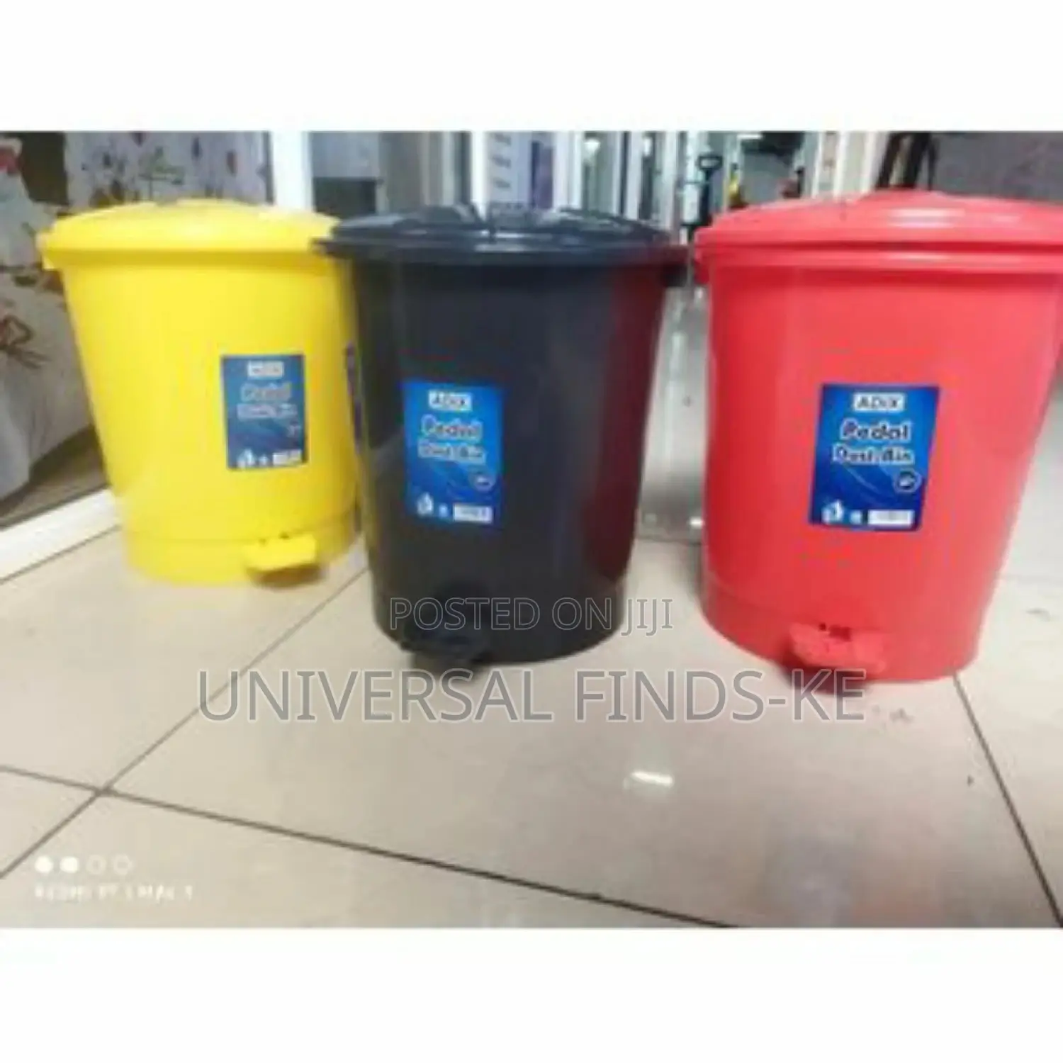 10ltrs Adix Waste Bin/Pedal Dustbin