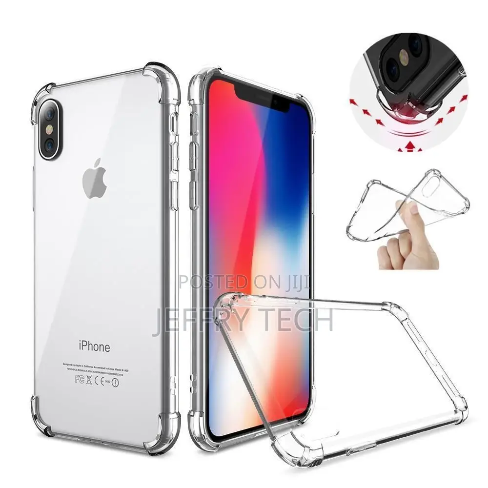 Apple iPhone X 8 7 6 6s Plus 5s SE Clear Gel TPU Shockproof