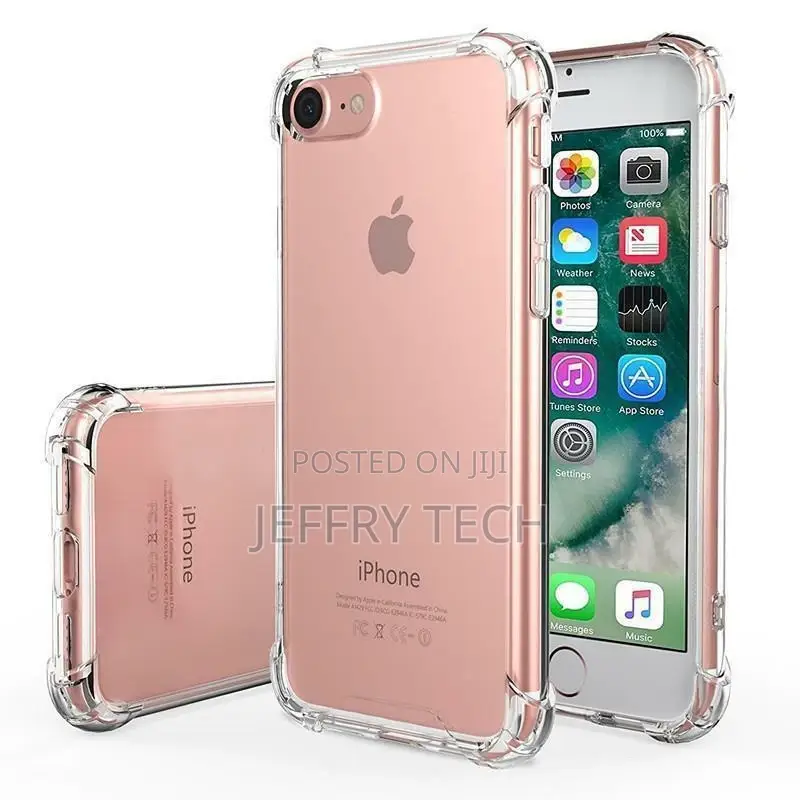 Apple iPhone X 8 7 6 6s Plus 5s SE Clear Gel TPU Shockproof
