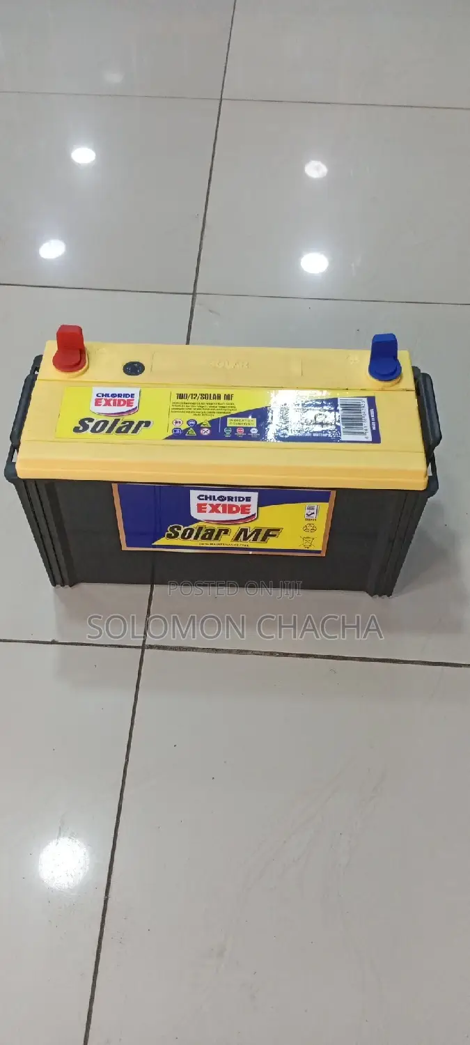 Chloride Solar Battery 100ah/12v Dry Cell