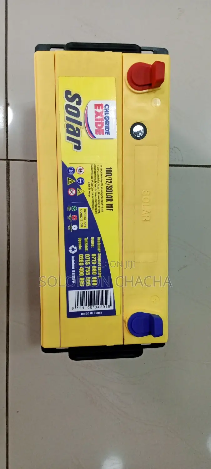 Chloride Solar Battery 100ah/12v Dry Cell