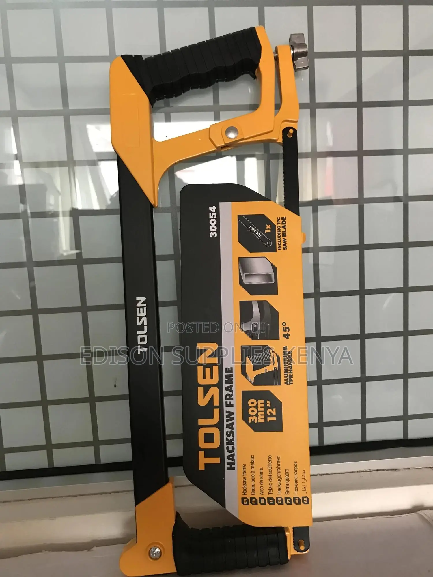 Hacksaw Frame 12” Tolsen Hack Saw Heavy Duty Durable