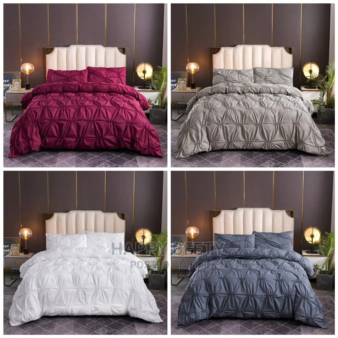 Hand Crafted Wrinkle Duvet Cover