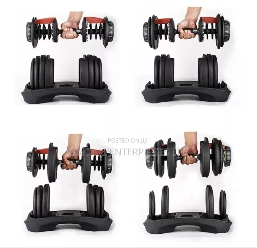 DIY Adjustable Dumbbells