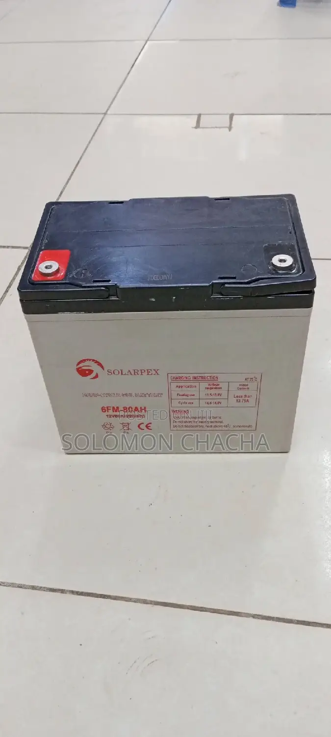 Solarpex 80ah 12v Solar Battery