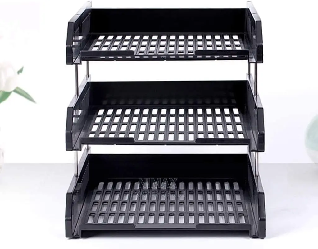 Plastic Office Files/Letter/Document Desk Organizer Tray,