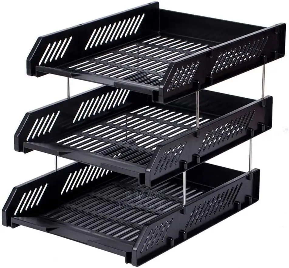 Plastic Office Files/Letter/Document Desk Organizer Tray,