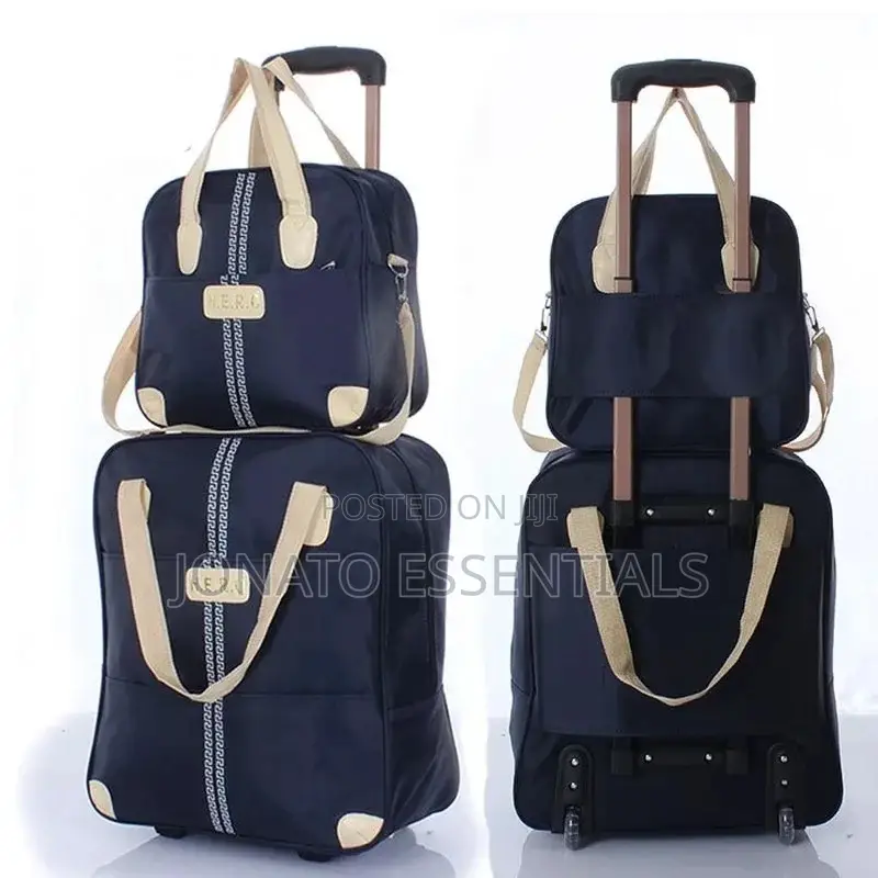 2 in 1 Trolley Bag, Travel Suitcase Bag