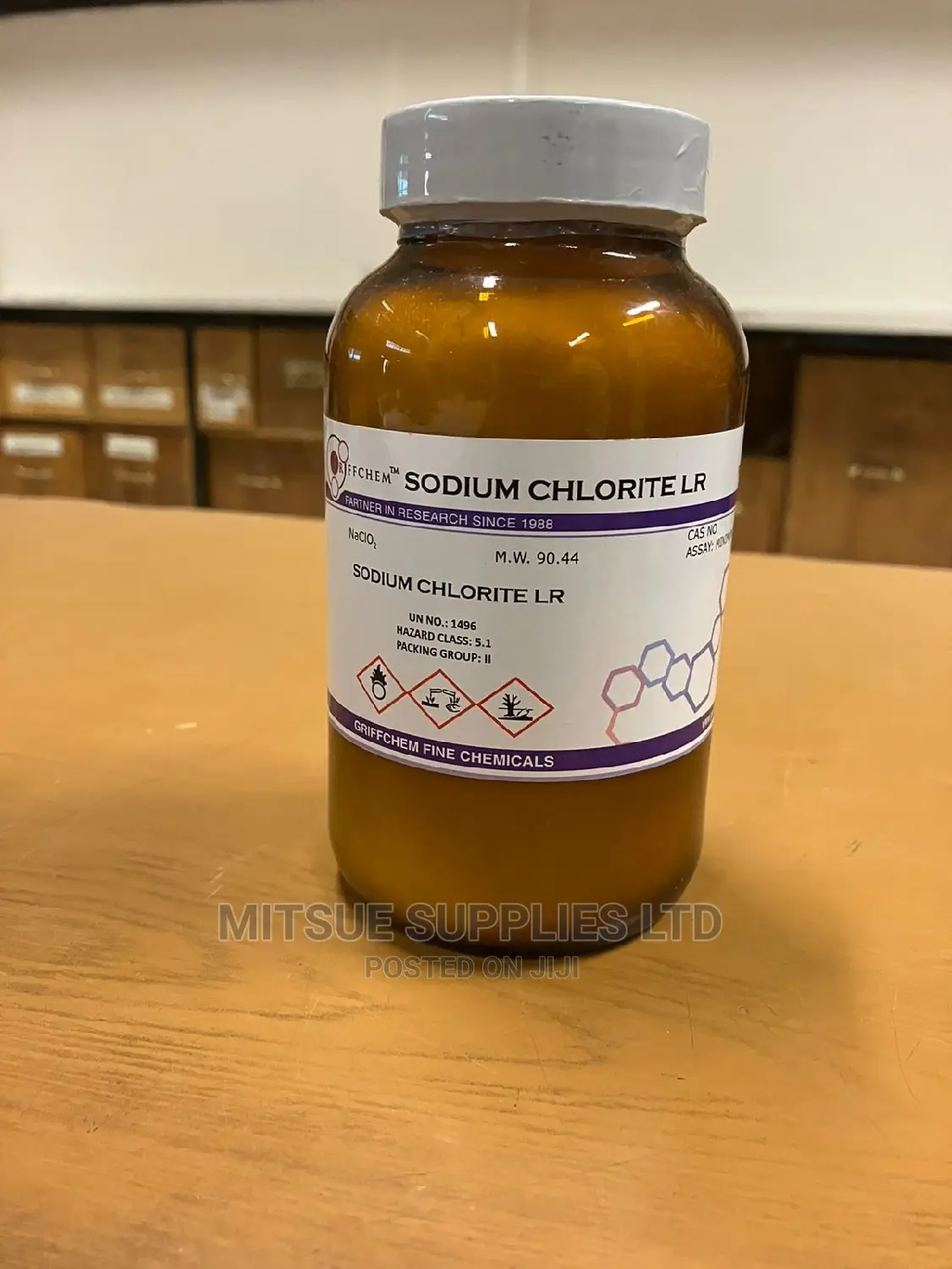 Sodium Chlorite 80% Lr 500g Griffchem