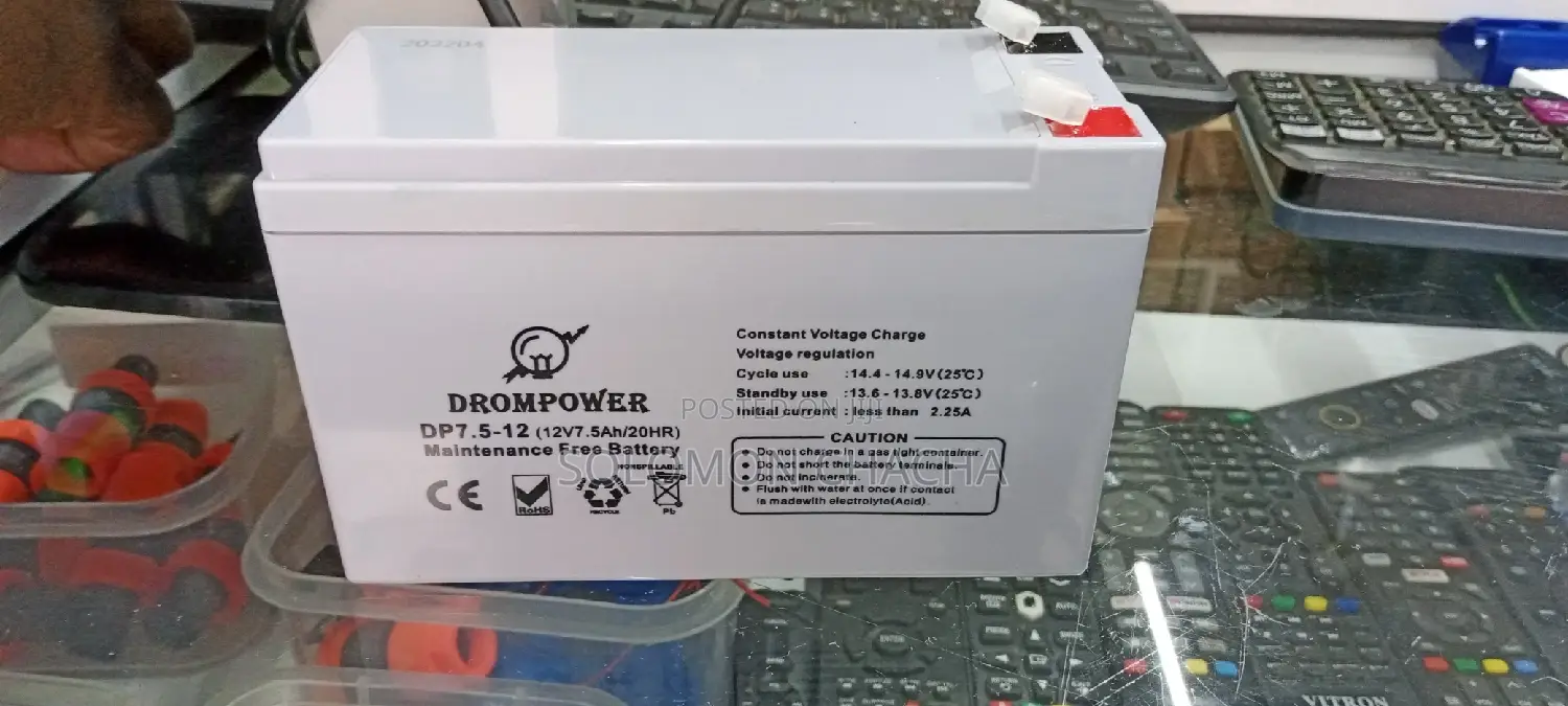 Drompower 7.5ah/12v Battery